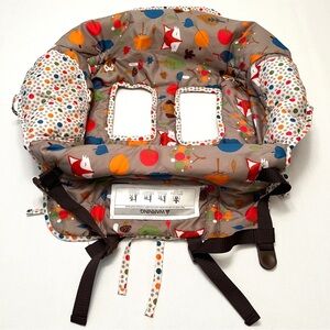 Shopping Cart High Chair Seat Cover J Is For Jeep Brand Animal Woodland Theme